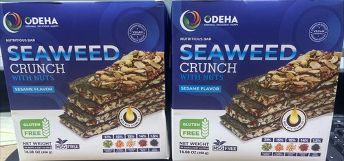 Odeha croccante alghe con noci - odeha,